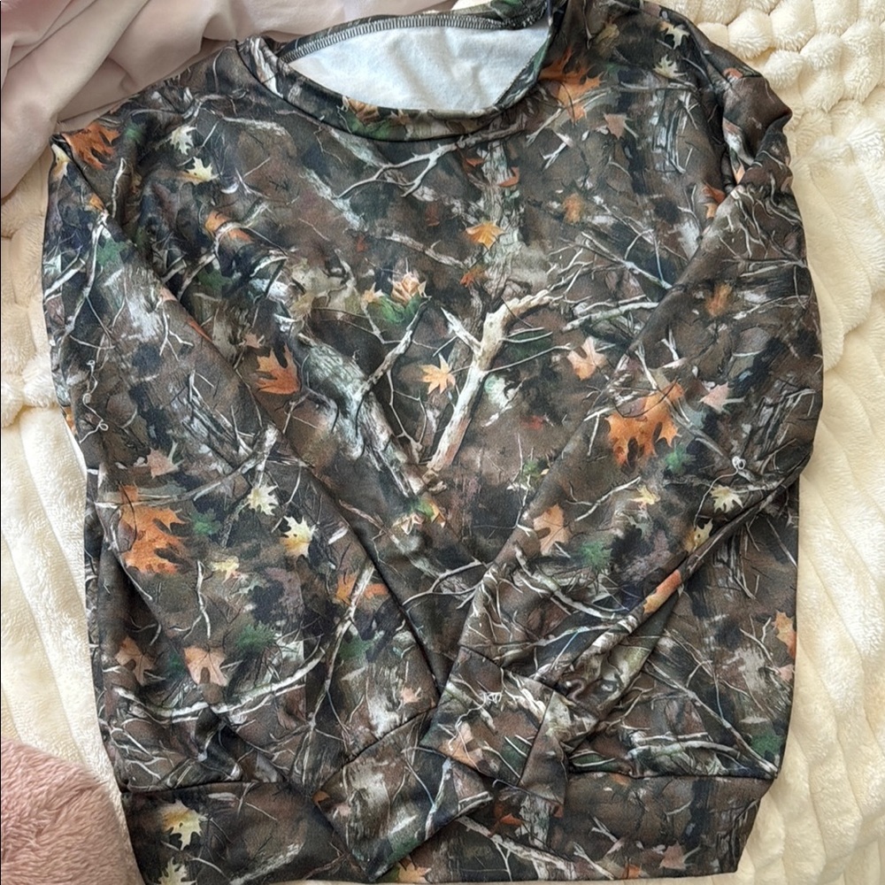 Camouflage Long Sleeve Shirt
